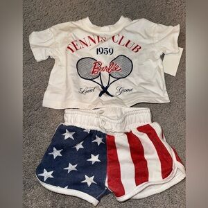 Barbie Tennis Club 1959 Outfit with Stars and Stripes